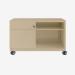 Bisley Caddy Natural Canvas 2 Drawer