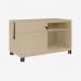 Bisley Caddy Natural Canvas 2 Drawer