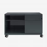 Bisley Caddy Anthracite Grey 2 Drawer