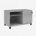 Bisley Caddy Goose Grey 2 Drawer