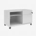 Bisley Caddy Light Grey 2 Drawer