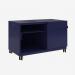 Bisley Caddy Oxford Blue 2 Drawer