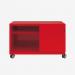 Bisley Caddy Cardinal Red 2 Drawer