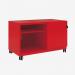 Bisley Caddy Cardinal Red 2 Drawer