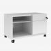 Bisley Caddy Traffic White 2 Drawer