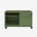 Bisley Caddy Olive Green 2 Drawer