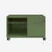 Bisley Caddy Olive Green 2 Drawer