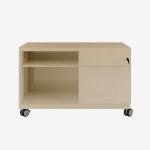 Bisley Caddy Natural Canvas 2 Drawer