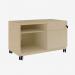 Bisley Caddy Natural Canvas 2 Drawer