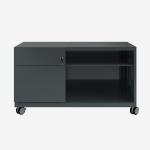 Bisley Caddy Anthracite Grey 2 Drawer