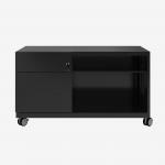 Bisley Caddy Black 2 Drawer