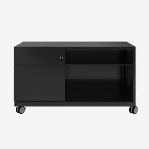 Bisley Caddy Black 2 Drawer