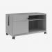 Bisley Caddy Goose Grey 2 Drawer