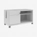 Bisley Caddy Light Grey 2 Drawer
