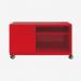 Bisley Caddy Cardinal Red 2 Drawer