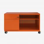 Bisley Caddy Bisley Orange 2 Drawer