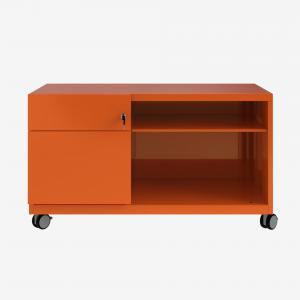 Bisley Caddy Bisley Orange 2 Drawer