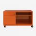 Bisley Caddy Bisley Orange 2 Drawer