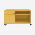 Bisley Caddy Yellow 2 Drawer