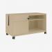 Bisley Caddy Natural Canvas 2 Drawer