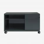 Bisley Caddy Anthracite Grey 2 Drawer