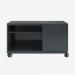 Bisley Caddy Anthracite Grey 2 Drawer