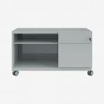 Bisley Caddy Bisley Silver 2 Drawer
