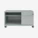 Bisley Caddy Bisley Silver 2 Drawer