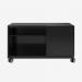 Bisley Caddy Black 2 Drawer