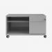 Bisley Caddy Goose Grey 2 Drawer