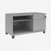 Bisley Caddy Goose Grey 2 Drawer