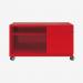 Bisley Caddy Cardinal Red 2 Drawer