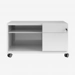 Bisley Caddy Traffic White 2 Drawer