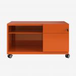 Bisley Caddy Bisley Orange 2 Drawer