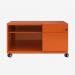 Bisley Caddy Bisley Orange 2 Drawer
