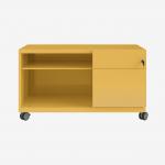 Bisley Caddy Yellow 2 Drawer