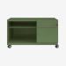 Bisley Caddy Olive Green 2 Drawer