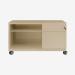 Bisley Caddy Natural Canvas 2 Drawer