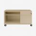 Bisley Caddy Natural Canvas 2 Drawer