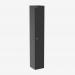 Bisley CLK Locker, Slimline Black