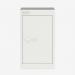 Bisley CLK Locker Cube, Slimline Chalk