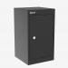 Bisley CLK Locker Cube, Slimline Black