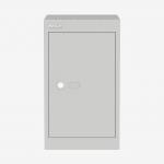 Bisley CLK Locker Cube, Slimline Light Grey