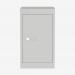 Bisley CLK Locker Cube, Slimline Light Grey