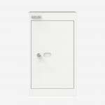 Bisley CLK Locker Cube, Slimline Traffic White