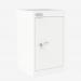 Bisley CLK Locker Cube, Slimline Traffic White