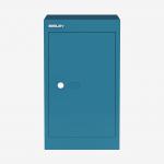 Bisley CLK Locker Cube, Slimline Azure