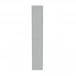 Bisley CLK Locker, Slimline Bisley Silver