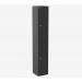 Bisley CLK Locker, Slimline Black