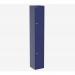 Bisley CLK Locker, Slimline Oxford Blue